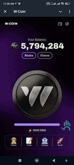 ربات تلگرام w coin مثل همستر