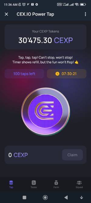 ربات تلگرامی مثل همستر CEx