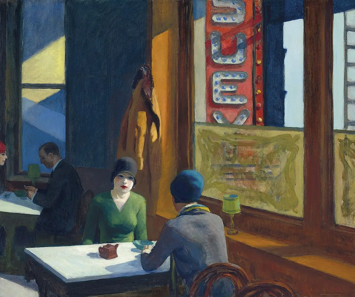 Edward hopper Chop Suey