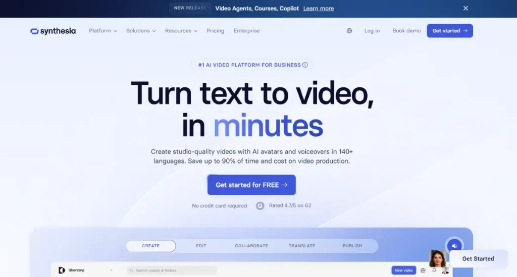Synthesia Artificial Intelligence